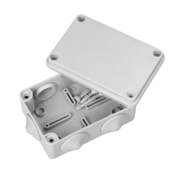 PUSZKA HERMETYCZNA 120x80x50 ORNO OR-JB-13824/6/G 6 DŁAWIKÓW IP65